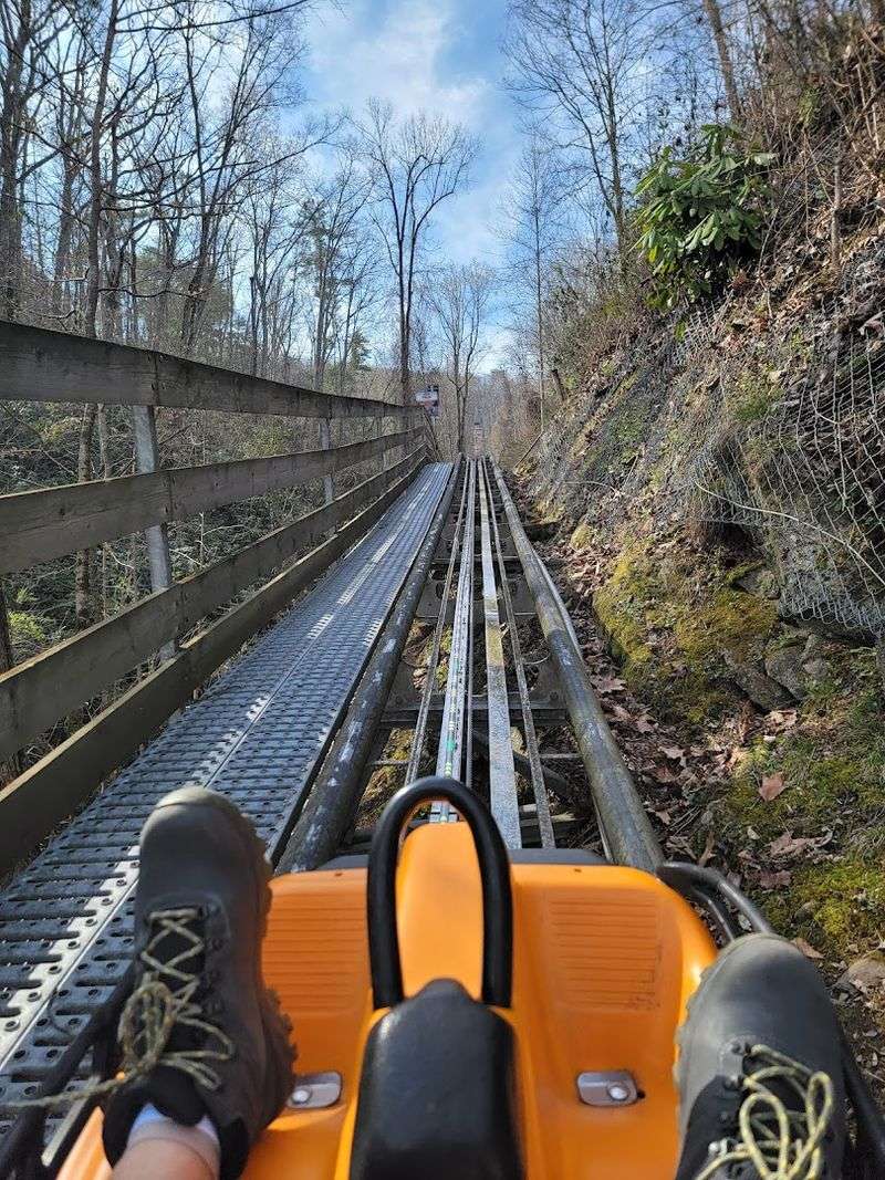 You Control Your Own Speed The Entire Way Down