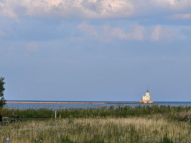 A Small Red Lighthouse With A Big Visual Impact
