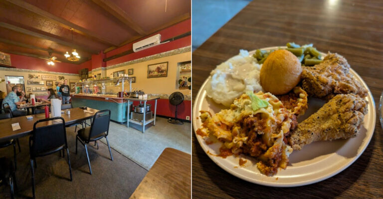 The Massive Chicken-Fried Steak At This Small-Town Indiana Diner Is A Local Legend