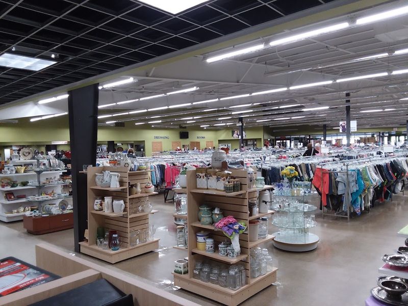 A Thrift Store So Big You'll Want To Take Your Time