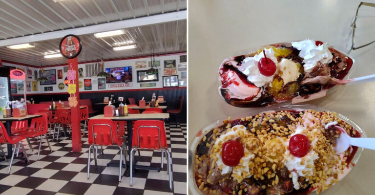 The Most Amazing Sundaes In Mississippi Are Hiding Inside This Old-Fashioned Ice Cream Shop