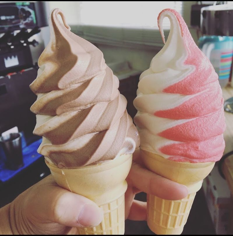 Classic Chocolate And Vanilla Soft-Serve Twists