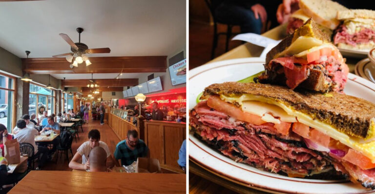 The Reuben Sandwich At This Humble Restaurant In Massachusetts Is Next-Level Delicious