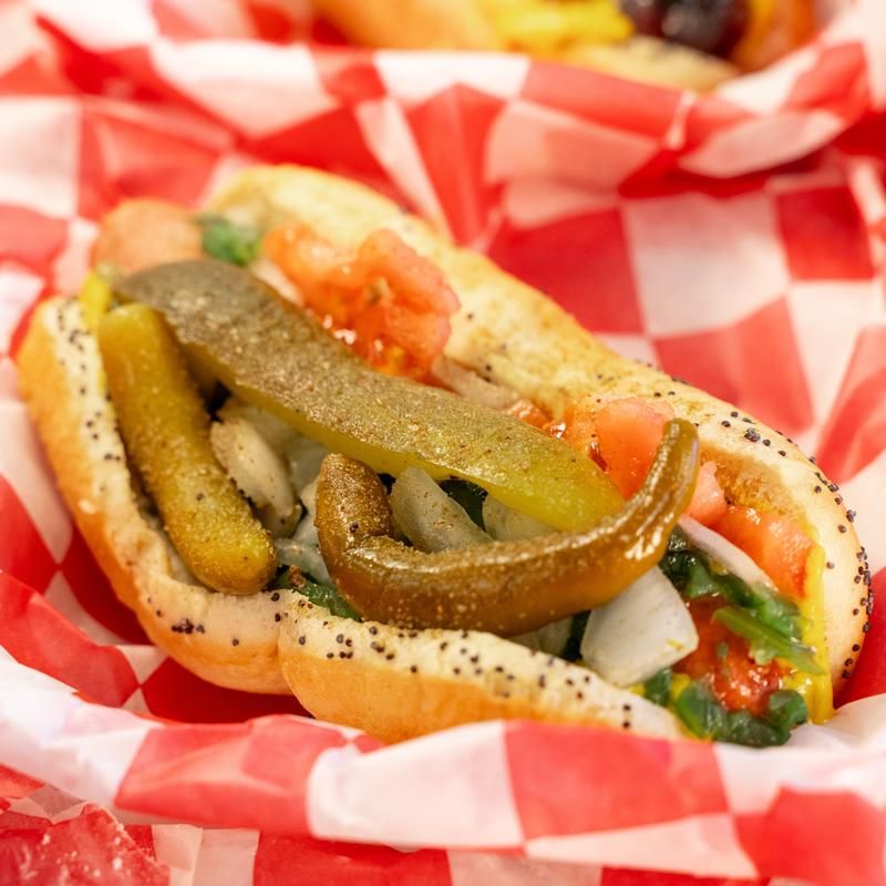 The Legendary Chicago-Style Hot Dog