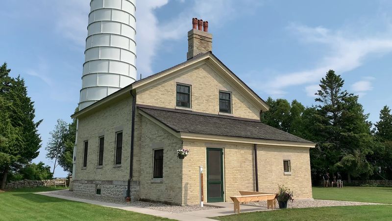 A Lighthouse That's Been Guiding Ships Since The 1800s