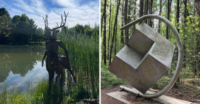 This 20-Acre Sculpture Park In Wisconsin Feels Like Stepping Onto Another Planet