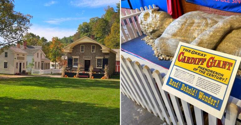 The Biblical Giant In This New York Village Museum Once Fooled Thousands Of People Who Paid To See It