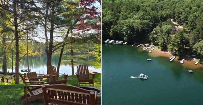 This Crystal-Clear Wisconsin Lake Is So Blue It Looks Straight Out Of A Dream