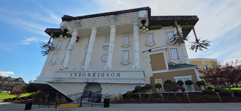 The Upside-Down Building That Sets The Tone Before You Even Walk In