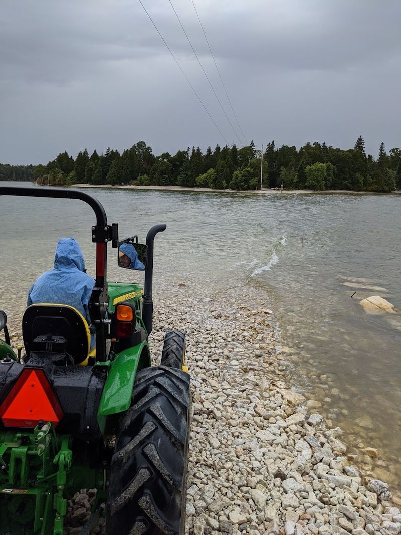 A Walkable Causeway That Changes With The Water