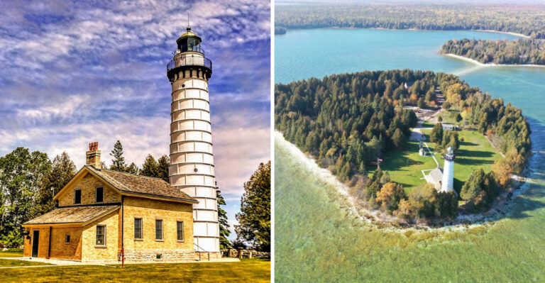 This Dreamy Wisconsin Lighthouse Feels Straight Out Of A New England Postcard