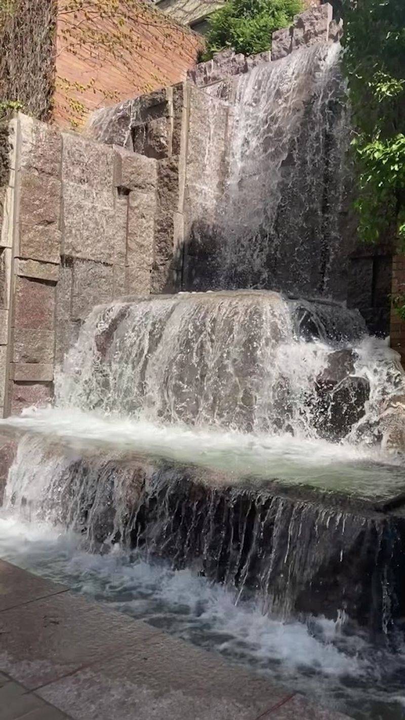 A Waterfall In The City That Actually Stops You In Your Tracks
