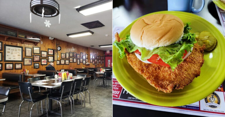 This Indiana Restaurant Serves A Famous Pork Tenderloin Sandwich Worth The Drive