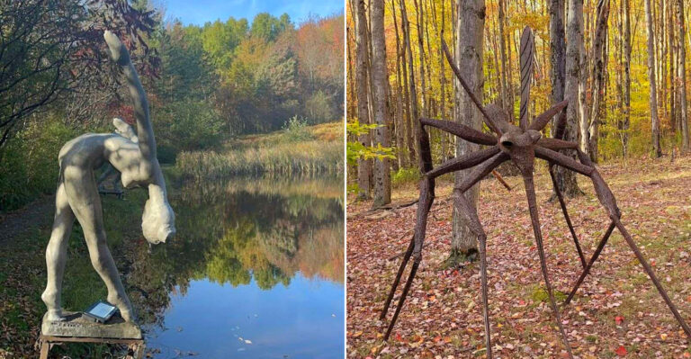 This Interesting And Quirky Sculpture Garden In New York Is Too Weird For Words