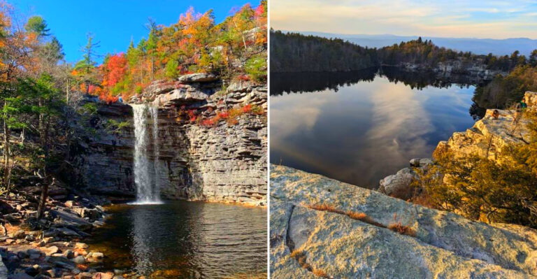 This Lakeside Trail In New York Packs An Unusual Amount Of Scenery Into A Small Place