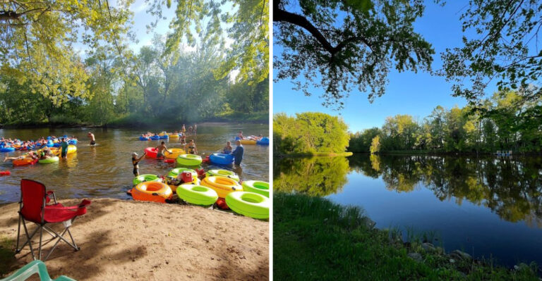 This Lazy River Tubing Experience In Wisconsin Feels Like Pure Relaxation