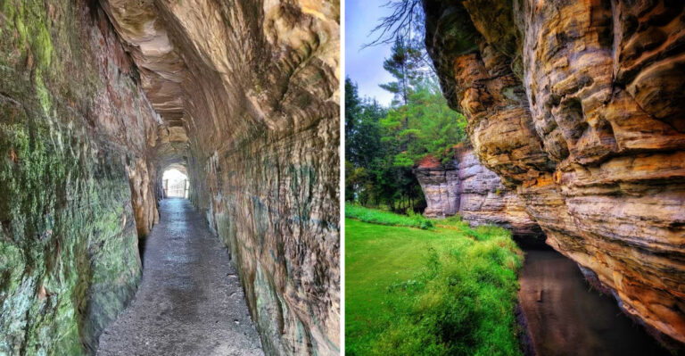 This Little-Known Wisconsin Hike Leads To Stunning Rock Formations And A Hidden Tunnel