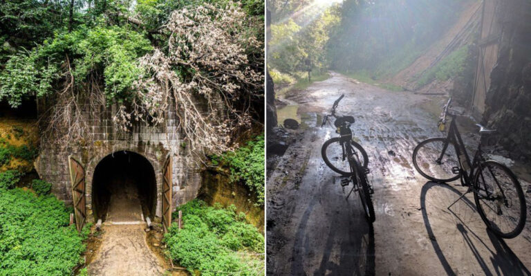 This Magical Wisconsin Hike Hides A Mysterious Abandoned Train Tunnel At The End