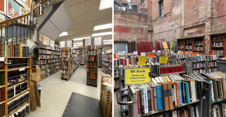 This Massive Bookstore In Massachusetts Feels Like A Reader’s Paradise