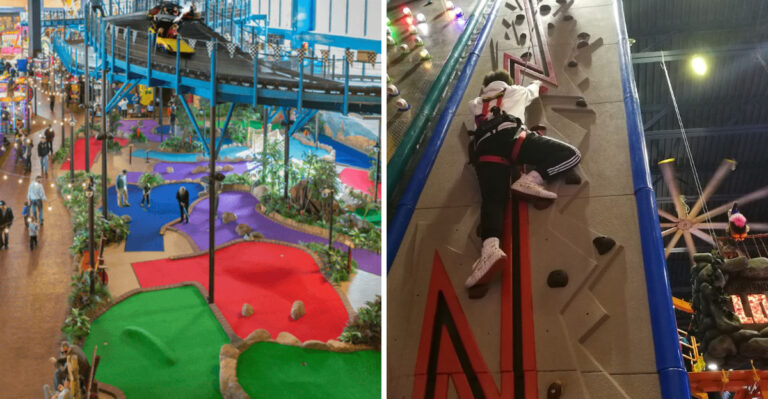 This Massive Indoor Playground In Wisconsin Has Go-Karts, Laser Tag, And Endless Attractions