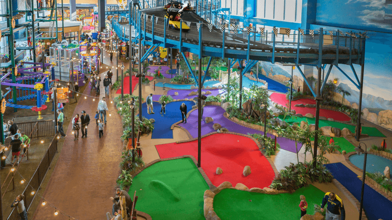 A Massive Indoor Park Spanning Around 100,000 Square Feet