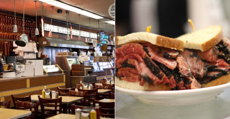 This New York City Spot Is Famous For Corned Beef Sandwiches For Good Reason