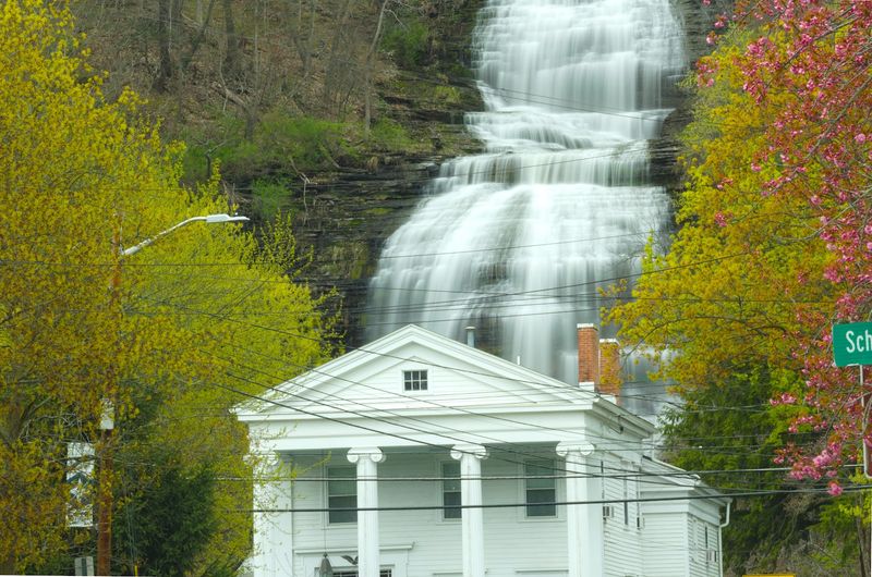 A Waterfall That Belongs To No Wilderness Yet Feels Completely Wild