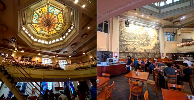 This Old New York Church Serves Some Of The Best Pizza In The State Right Under Stained Glass