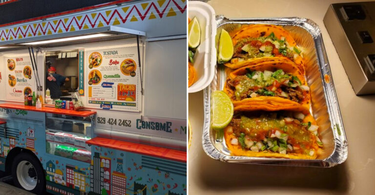 This Small New York Taco Truck Keeps Selling Out Daily Before The Night Is Over