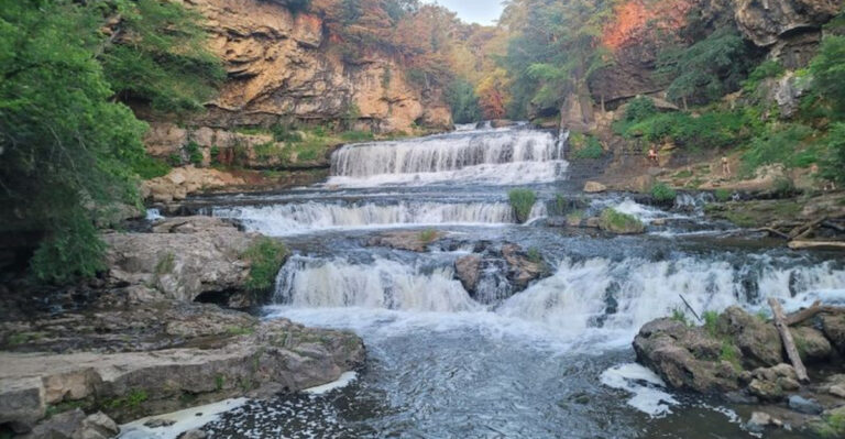 This Spectacular Three-Tier Waterfall In Wisconsin Deserves A Spot On Your List