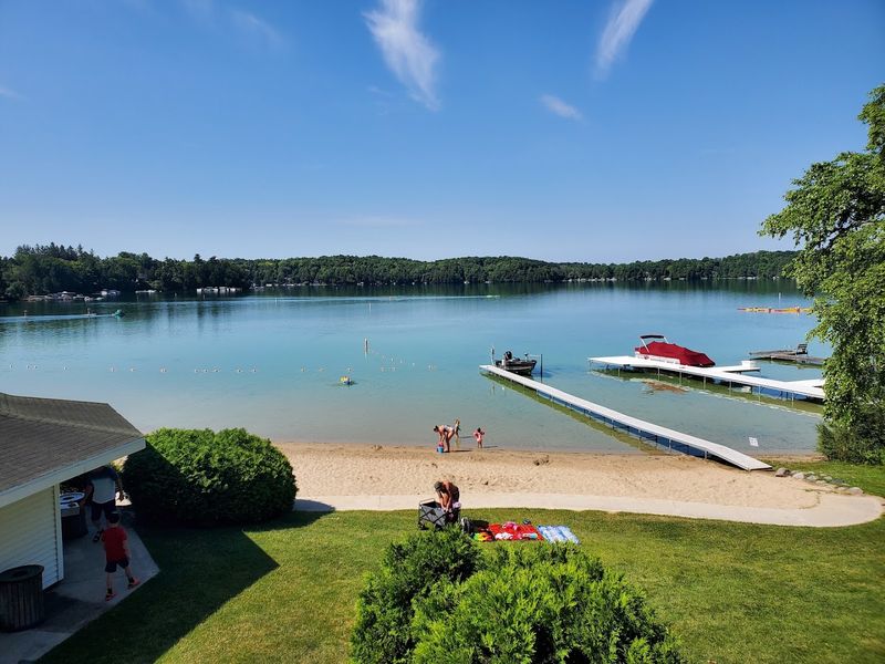 A Spring-Fed Lake With Naturally Clean, Clear Water