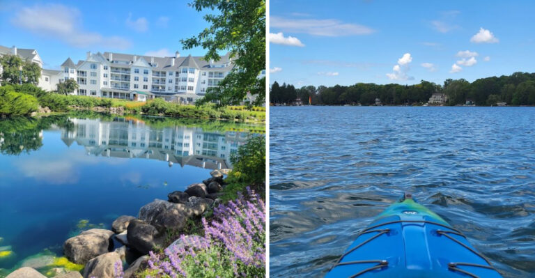 This Spring-Fed Lake In Wisconsin Is Known For Its Calm, Clear Waters