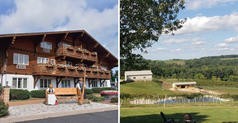 This Swiss-Inspired Village In Wisconsin Looks Like It Was Plucked From The Alps