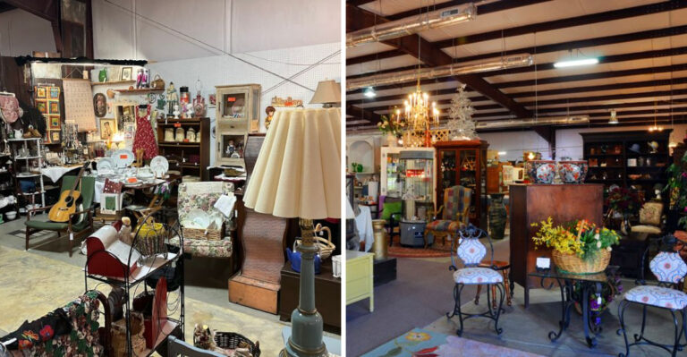 This Tennessee Antique Mall Has So Many Treasures You Might Forget The Time