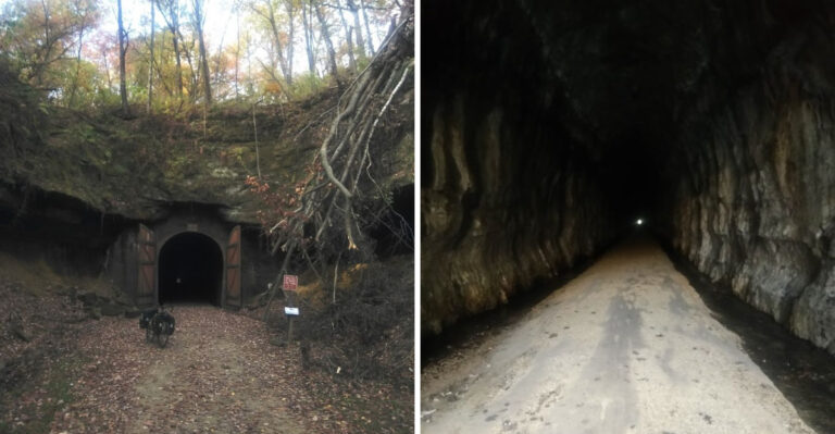 This Thrilling Wisconsin Trail Takes You Through Abandoned Train Tunnels