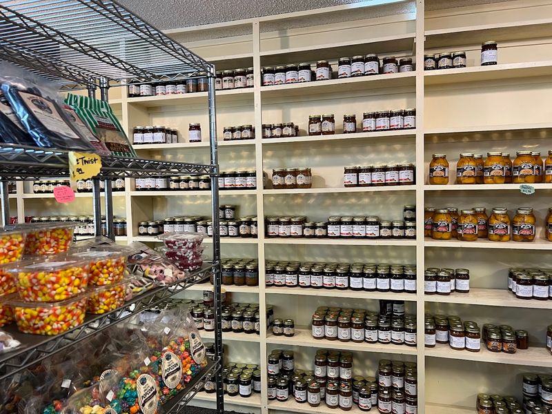 Variety Of Homemade Preserves And Jams
