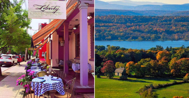 This Tiny New York Town Could Easily Pass For A European Village