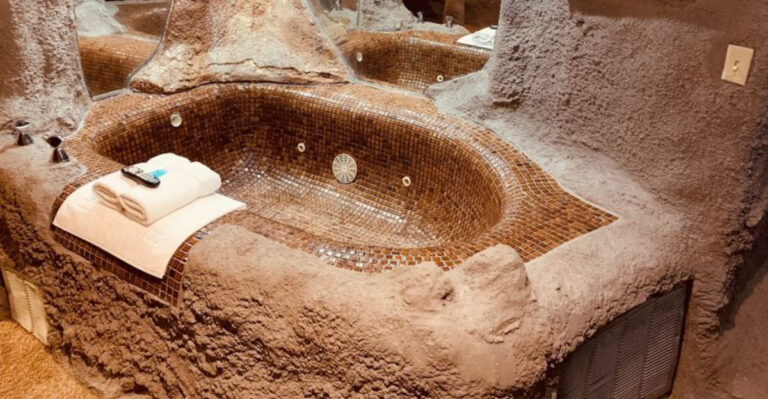 This Unique Wisconsin Hotel Lets You Sleep In A Cave Or A Space-Themed Room