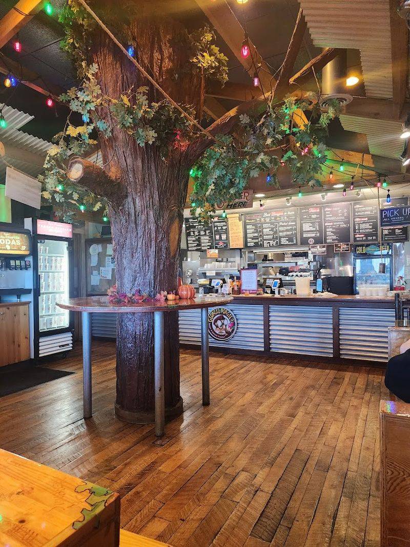 A Treehouse-Themed Interior That Sets It Apart From Typical Restaurants