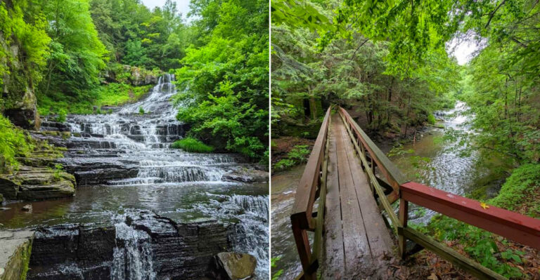 This Waterfall Trail Near Albany Is One Of The Most Beautiful 2026 Hikes In New York
