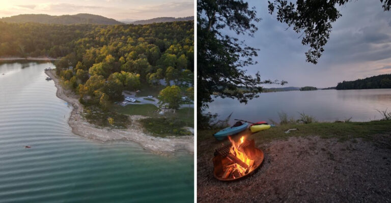 This Waterfront Camping Escape In Tennessee Should Be On Your 2026 Bucket List