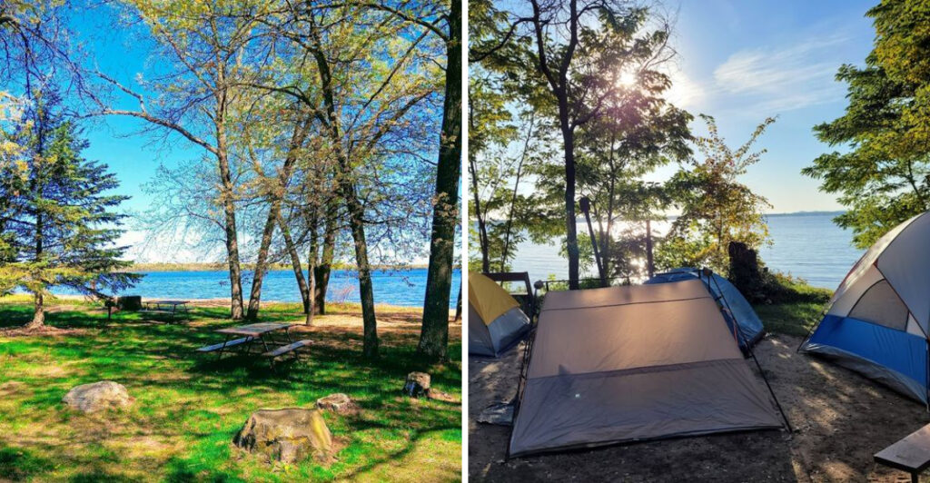 This Waterfront Camping Spot In Wisconsin Is Perfect For A Scenic Getaway