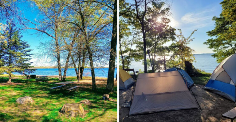 This Waterfront Camping Spot In Wisconsin Is Perfect For A Scenic Getaway