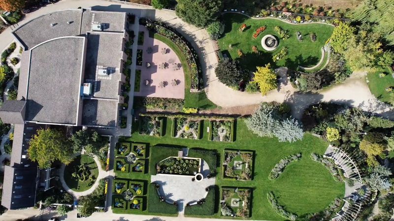 A Garden Built On What Was Once An Industrial Site