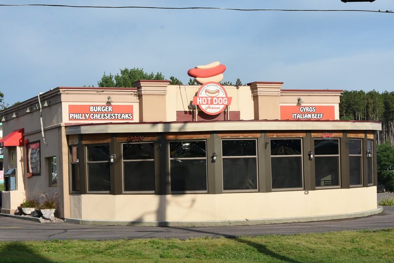 A Classic Hot Dog Stand Right In The Heart Of Wisconsin Dells