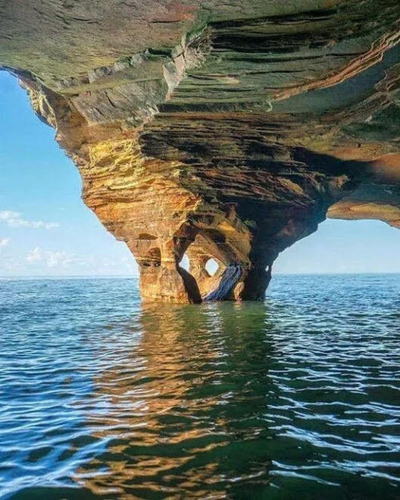 Sea Caves Shaped Over Thousands Of Years