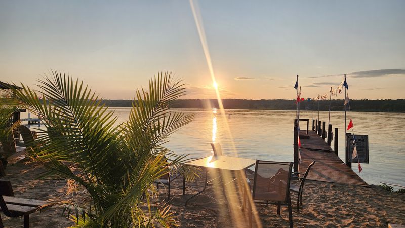 Lakeside Dining With Uninterrupted Water Views