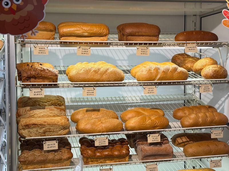 Fresh Bread Baked Daily Using Classic Methods