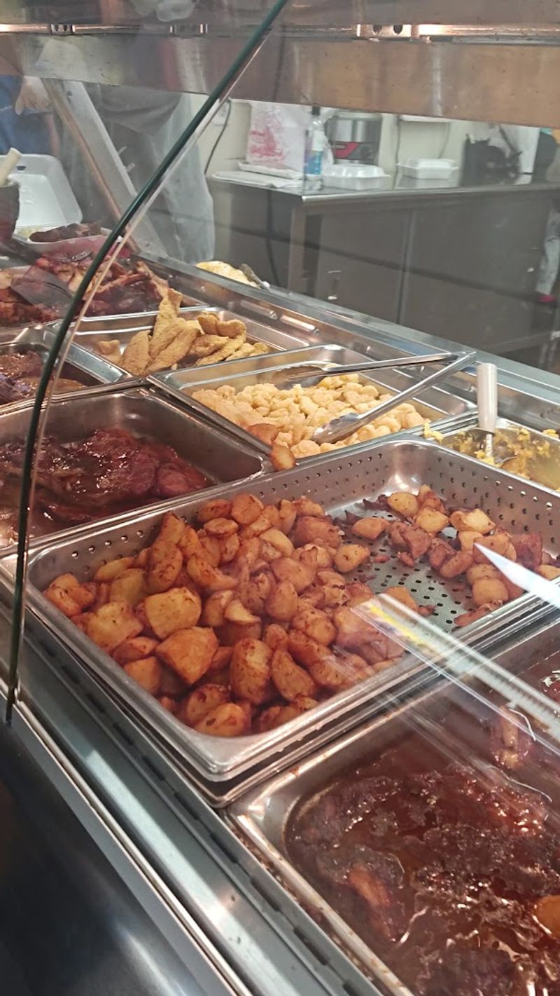 Fresh Seafood And Meat Selection