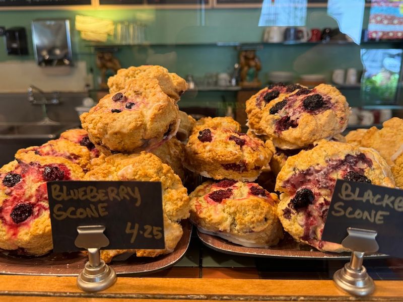 Freshly Baked Scones That Keep The Counter Busy